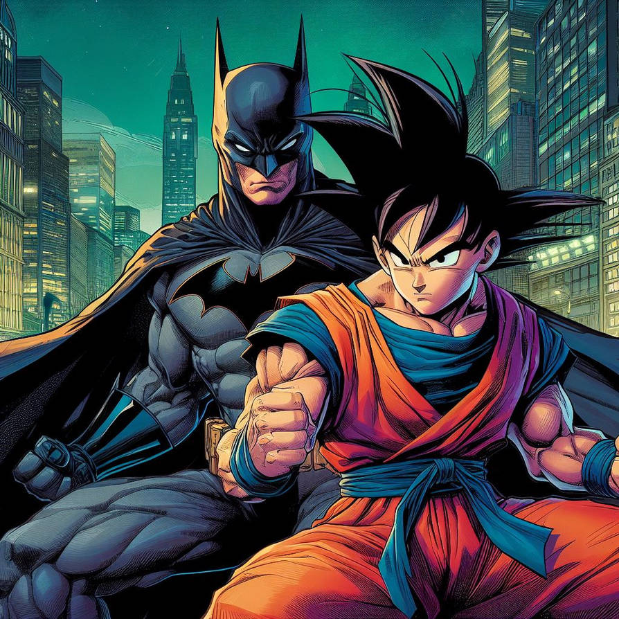 Batman Sos Batman and Goku by aibatman on DeviantArt