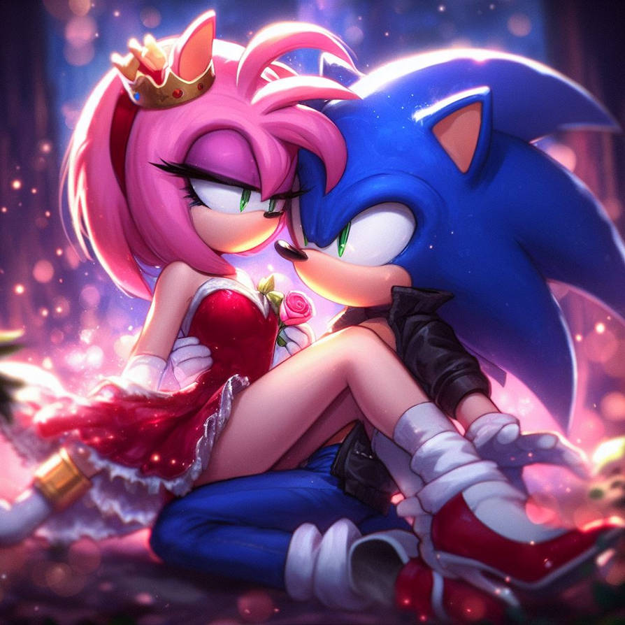 Sus Amy Sonic and Amy by aibatman on DeviantArt