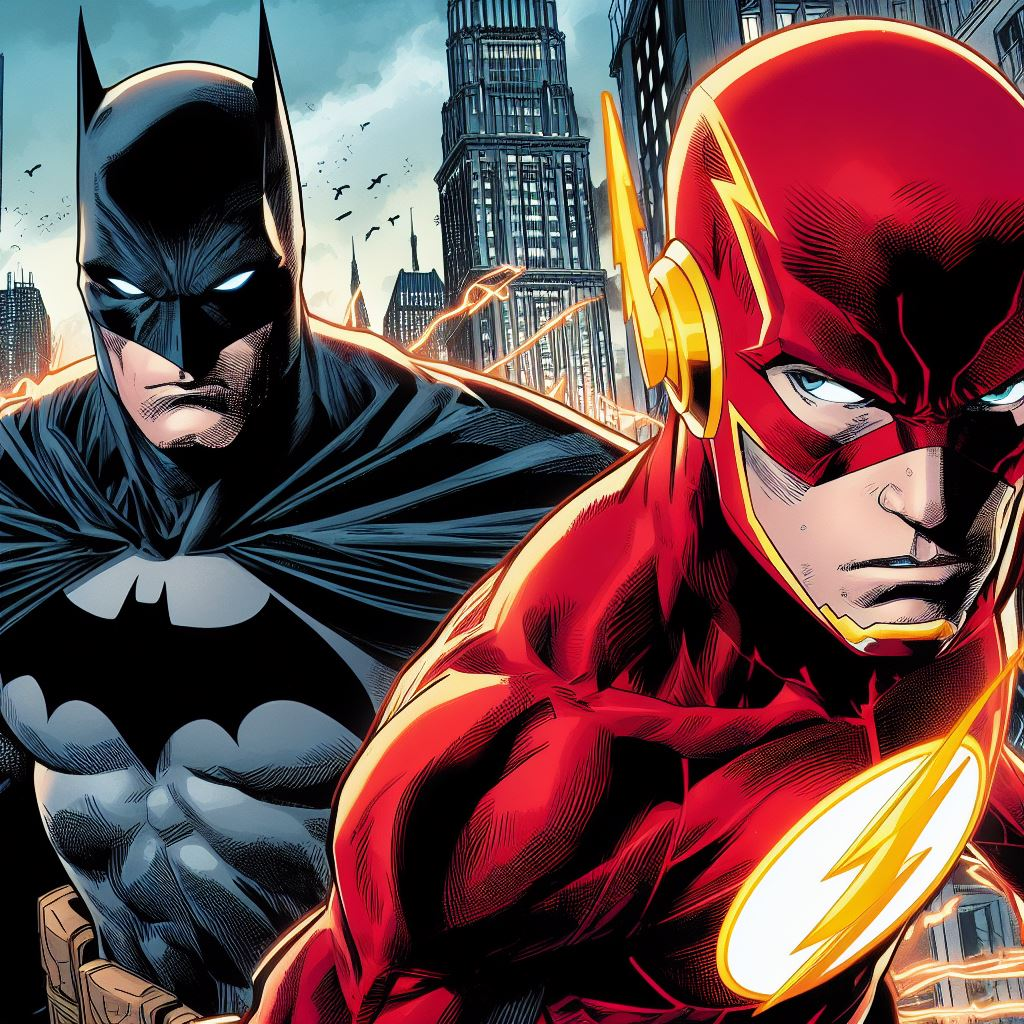 Batman and Flash by aibatman on DeviantArt