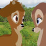 Bambi and Faline