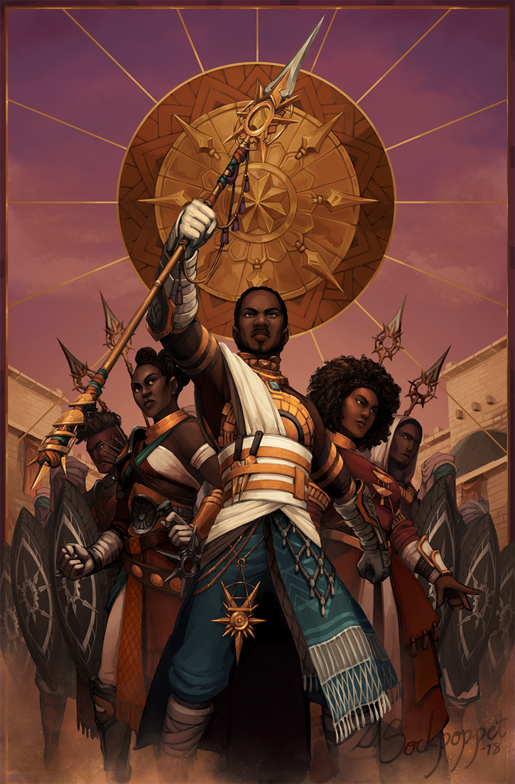 Tyrian Tarot - The Sunspears