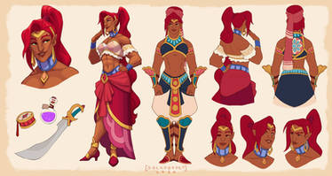 Commission for blastermath - BotW Gerudo