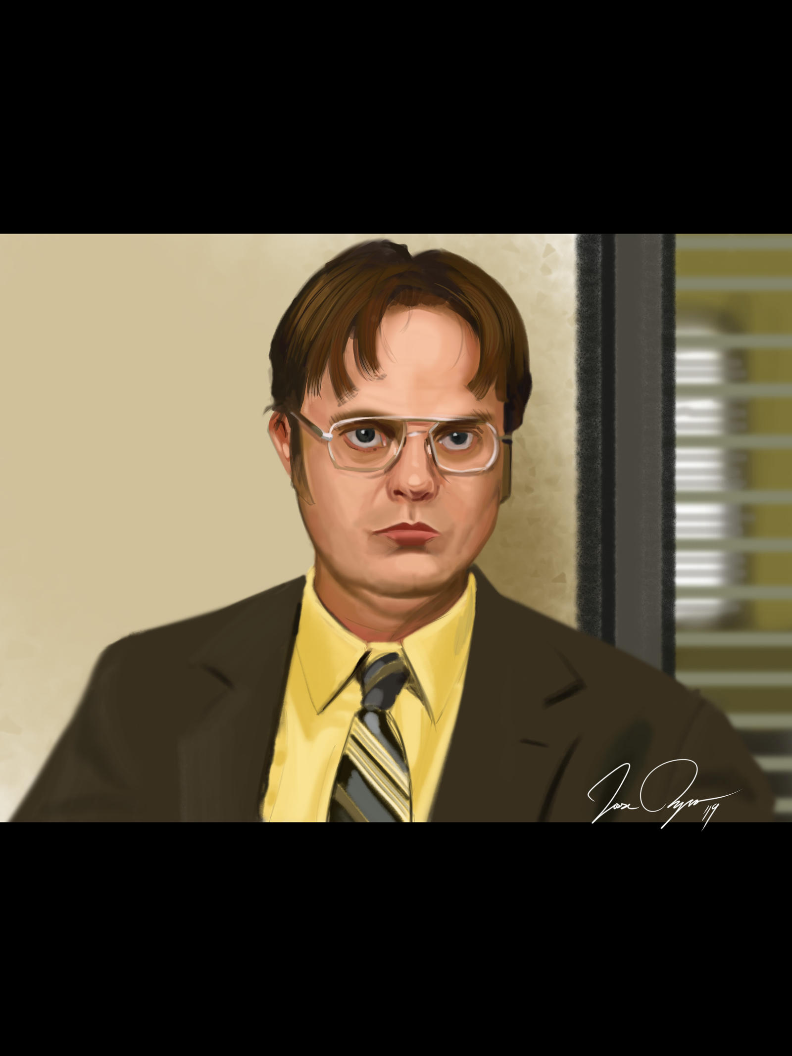 Dwight Ruler Dwight Fan Art by JPRyno on DeviantArt