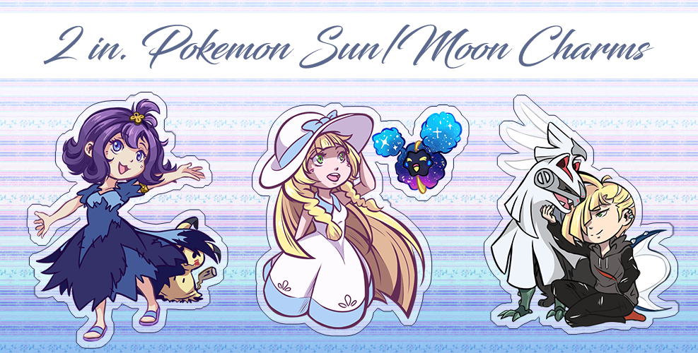 Pokemon Sun/Moon Charms Batch 1