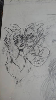 Homestuck Fefarie xCronus