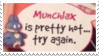 munchlax is pretty hot stamp