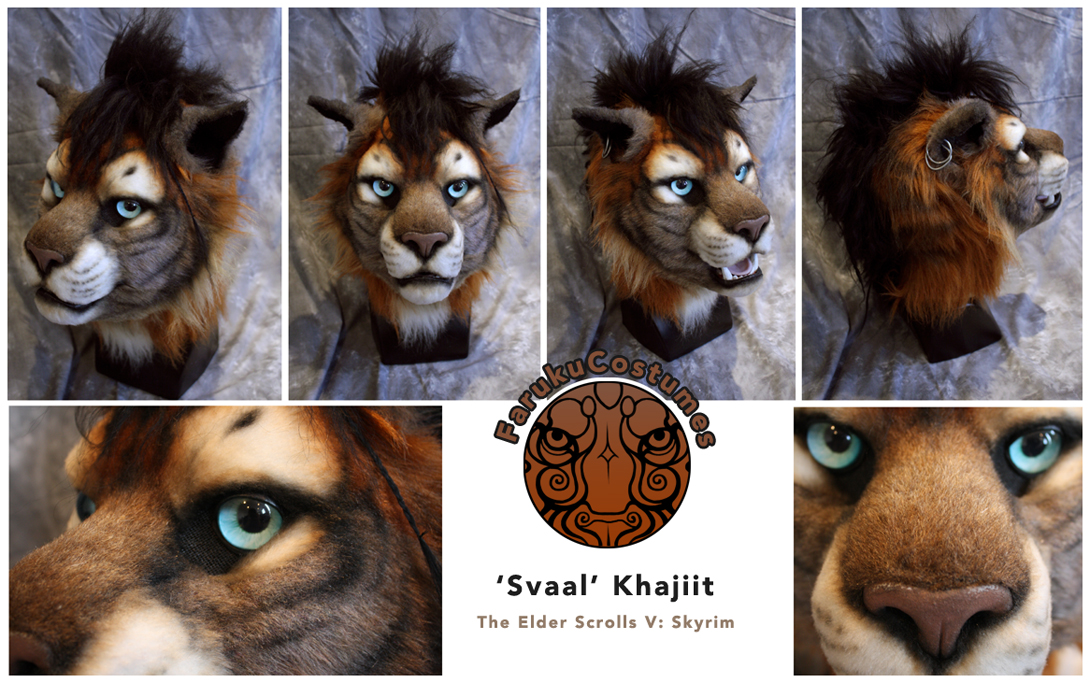 Khajiit Head by FarukuCostumes