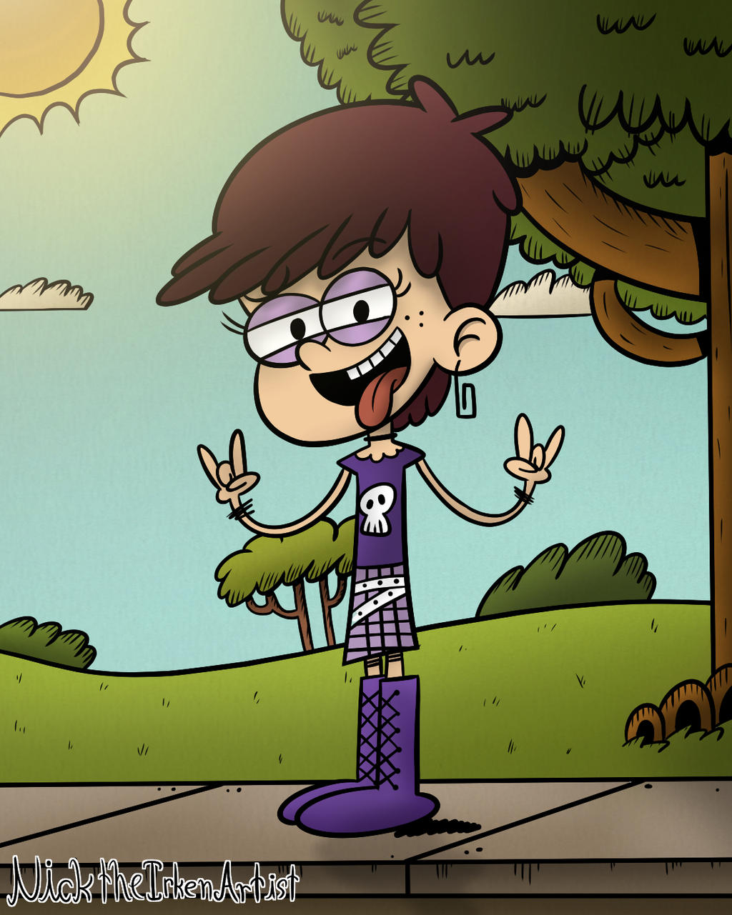 Rocking Outside: Luna (TLH) by NickTheIrkenArtist on DeviantArt