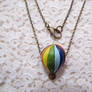 Hot Air Balloon Necklace.