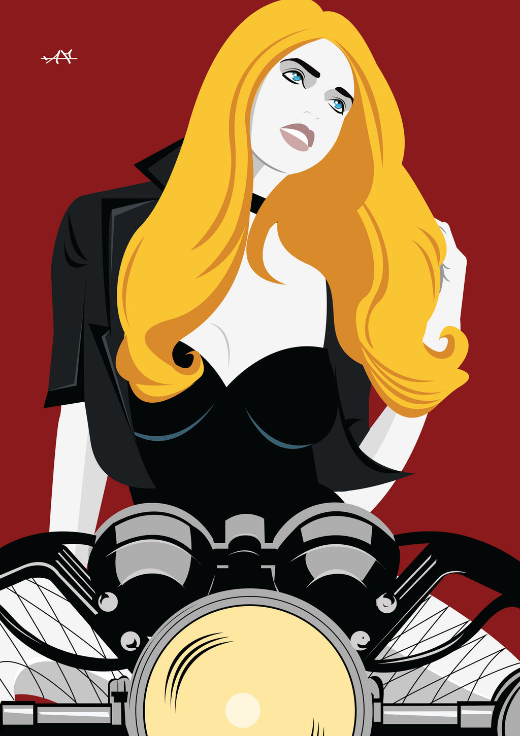 Black Canary (Red)