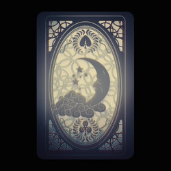 Moon Card