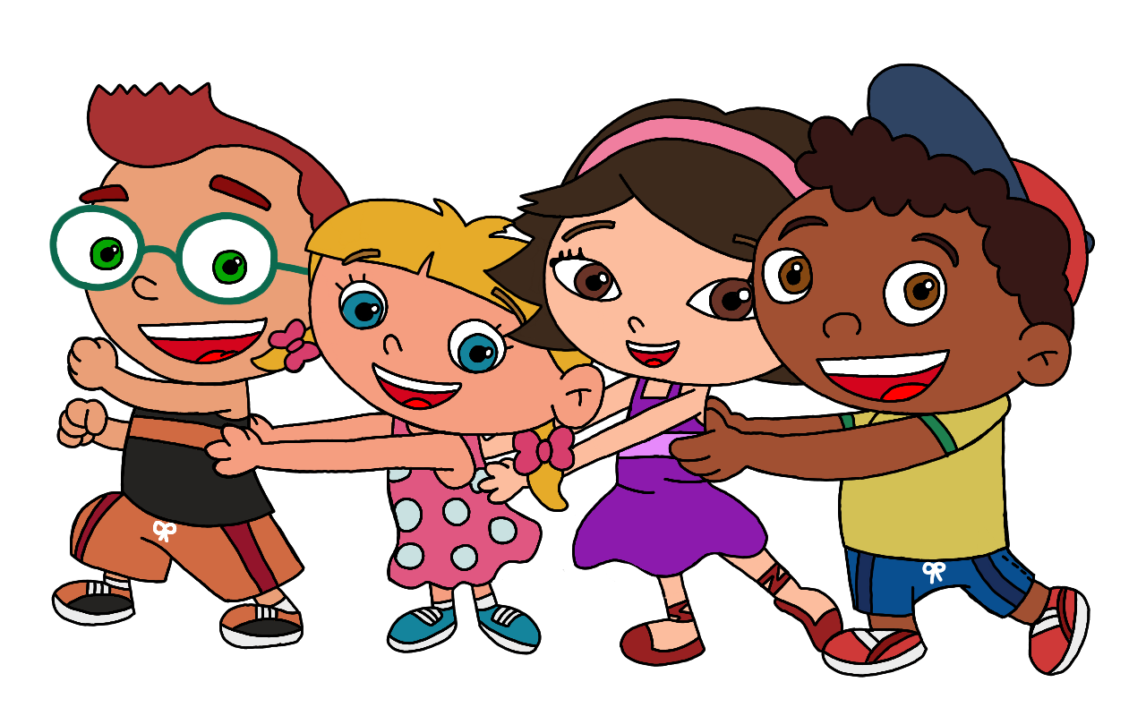 Diviantart Little Little Einsteins Conga Line (Beach Outfits) by Javier2k4 on DeviantArt