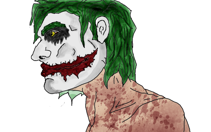 Experimental Joker paint