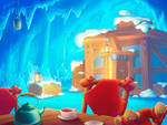 Winter environment, 2d game art