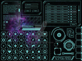 Sci-FI GUI design