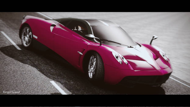 Pagani huayra 3D render