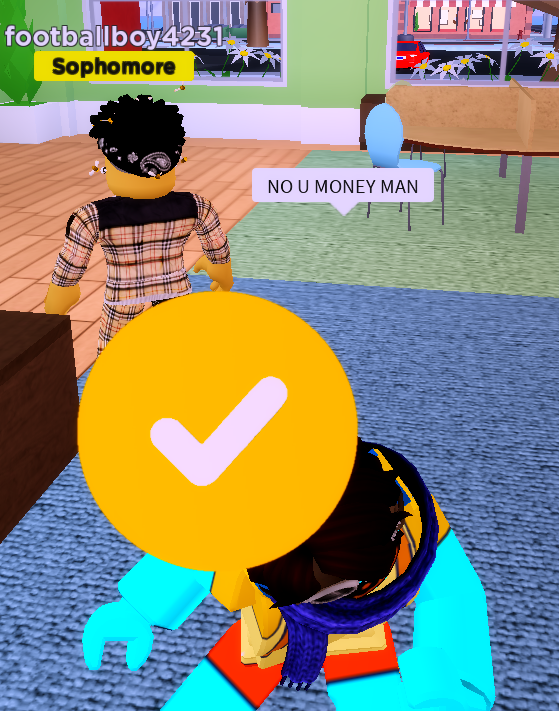 Yellow uno reverse card - Roblox