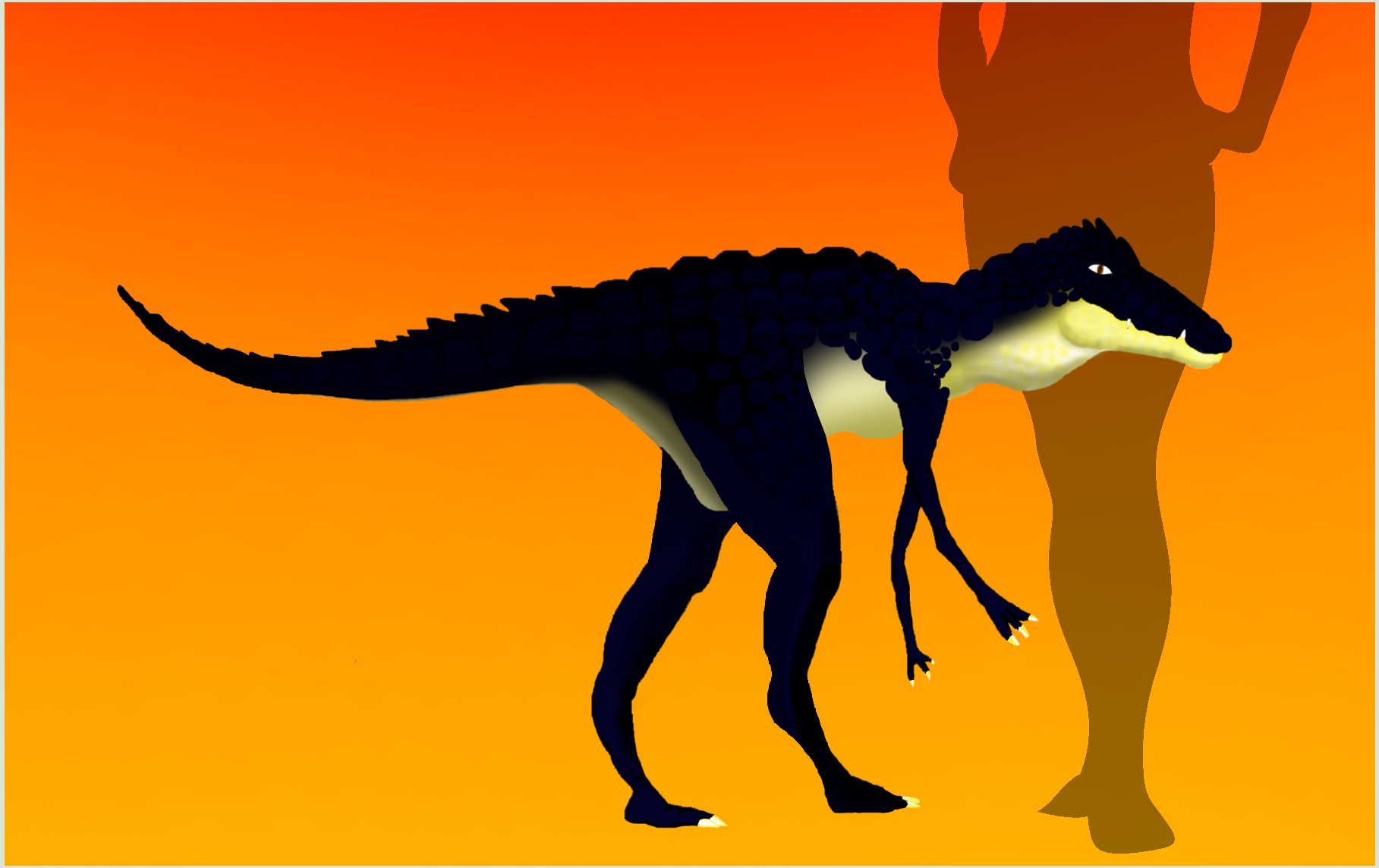 Carnufex Carolinensis size