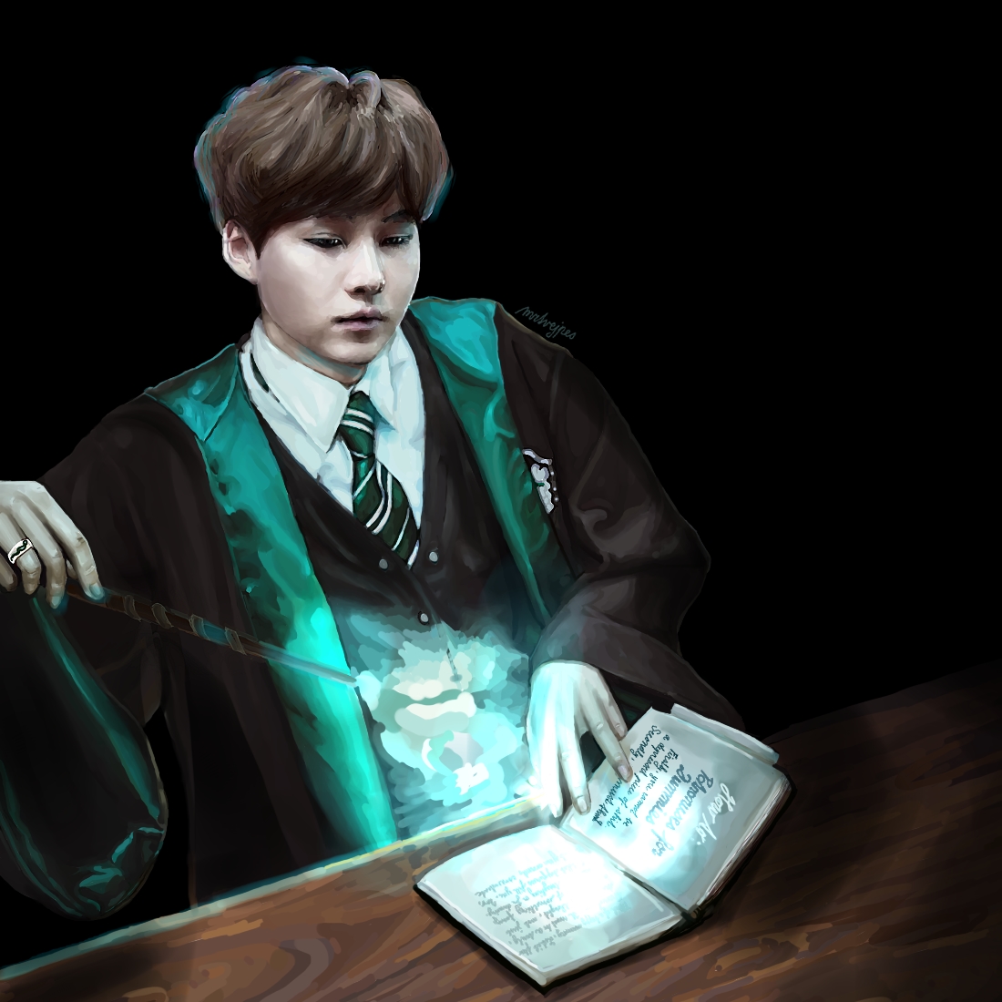 Slytherin!Suga