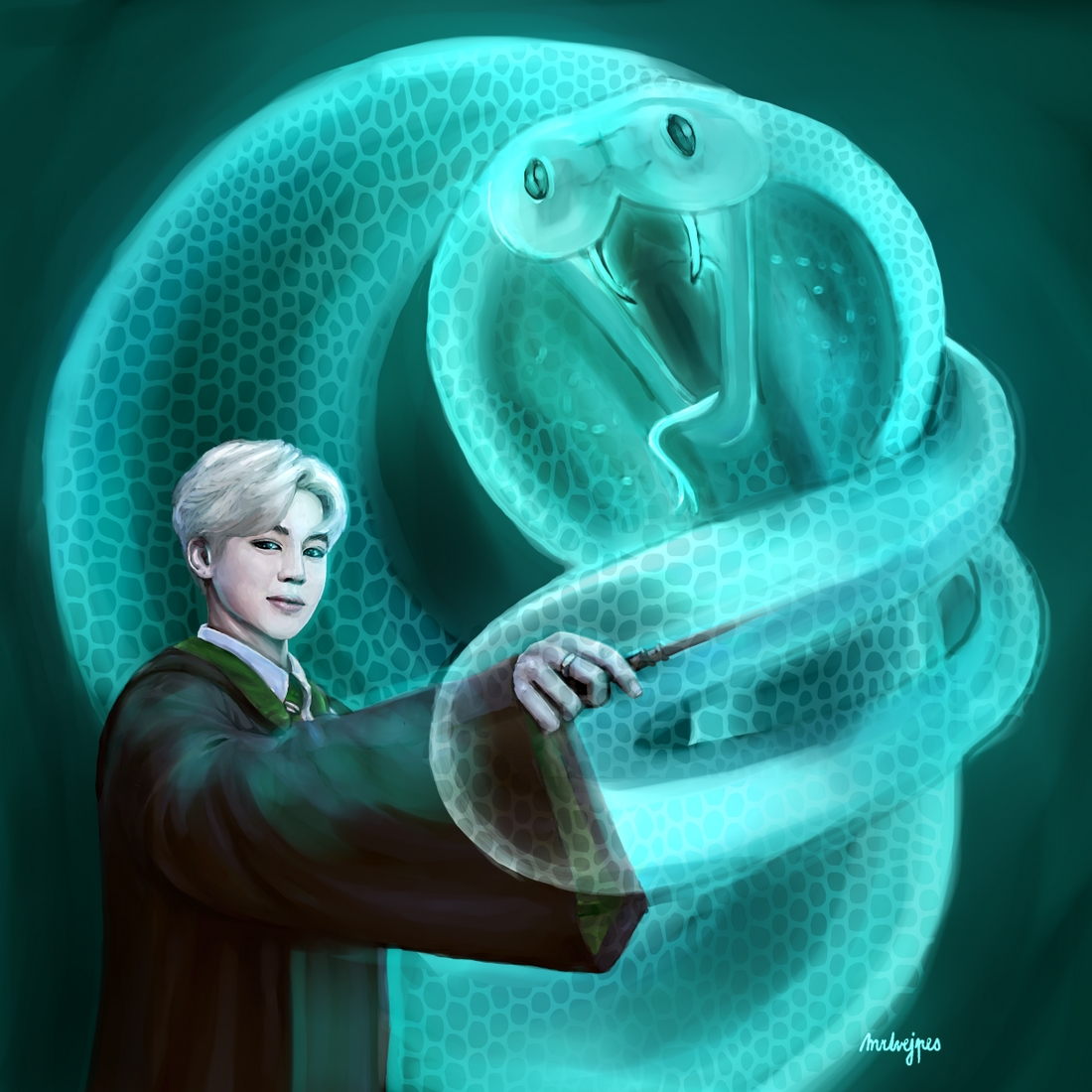 Slytherin!Jimin