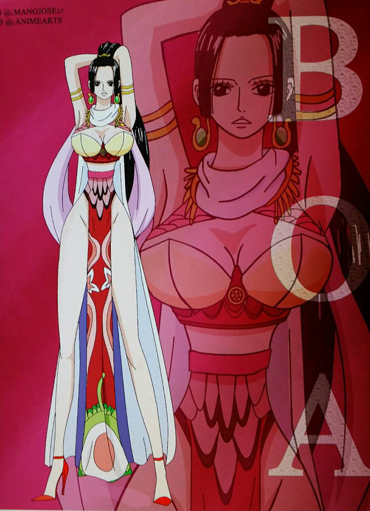 One Piece Boa Hancock By Mangjose27 On Deviantart