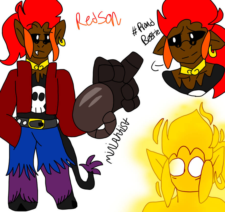 LMK Swap Au! Red Son Ref by Ijustwannapostmyart on DeviantArt