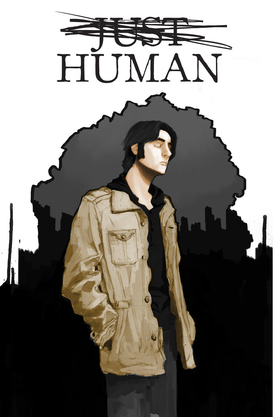 Comic Cover: Just Human