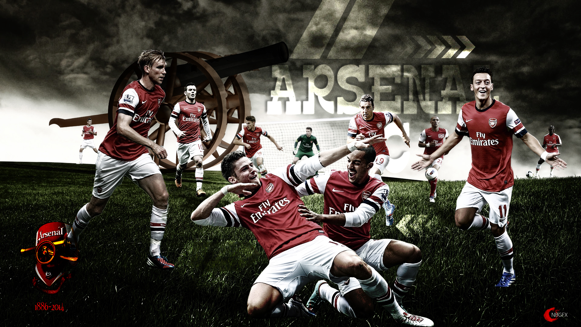 ARSENAL FC WALLPAPER HD By Nirmalyabasu5 On DeviantArt arsenal-fc-wallpaper-hd-by-nirmalyabasu5-on-deviantart