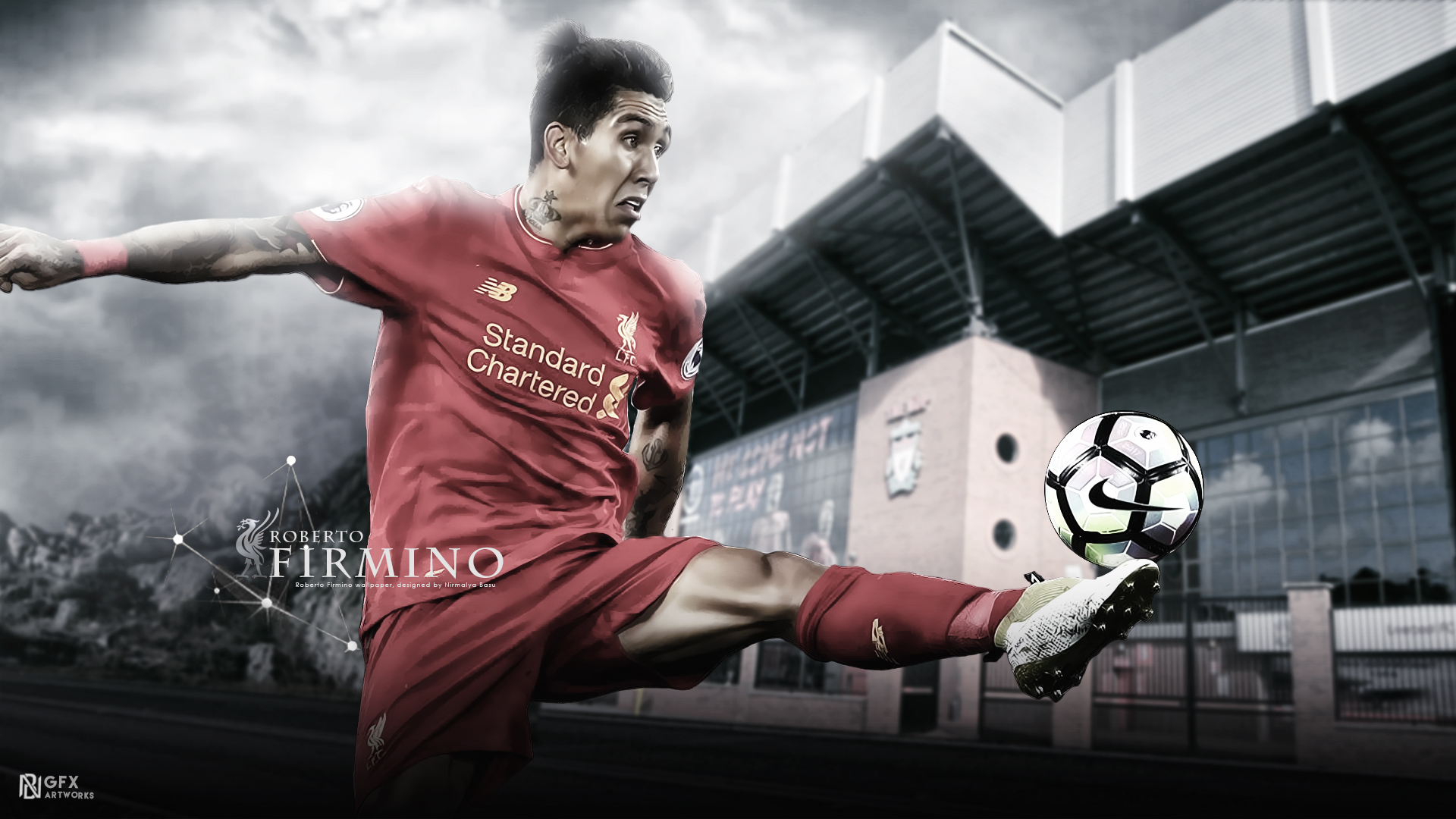 Roberto Firmino Wallpaper by nirmalyabasu5 on DeviantArt Roberto Firmino Wallpaper by nirmalyabasu5 on DeviantArt