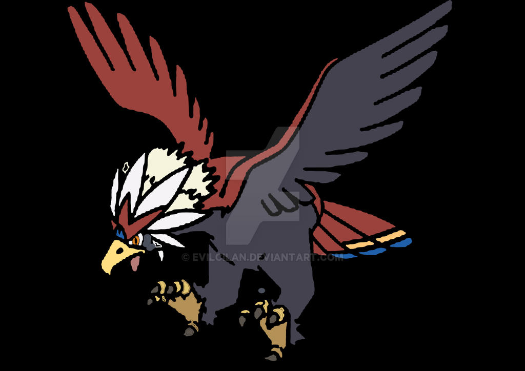 Braviary by EvilCilan on DeviantArt