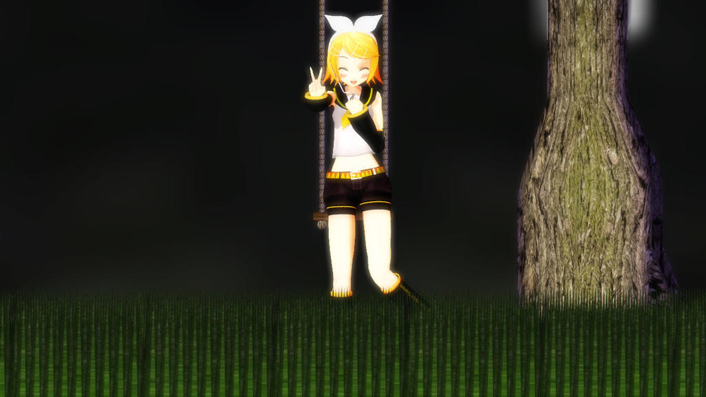 MMD - Rin .w. by Profecionalprinces on DeviantArt