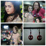 Maisie Williams(Game of Thrones)loving my earrings