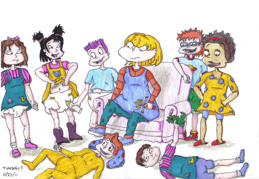 Rugrats not so grown up by timebaby3 on DeviantArt.