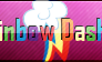 Fan Buttons: Rainbow Dash Fan