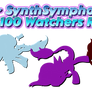 CLOSED/Winner Chosen ~ 100 Watchers Art Raffle ~