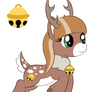 OC Ref: Jingle Belle the Deer Pony