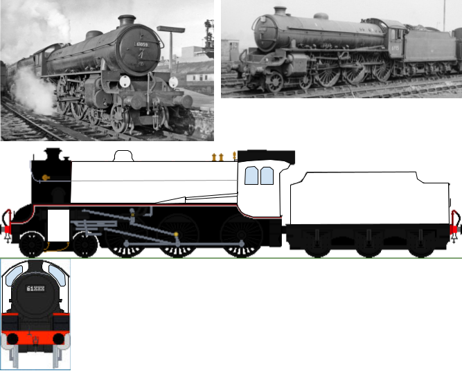 Enginebase Sprite Lner BR Class B1 (LNER Class Thompson B1) Sprite Base by xxSecondarySquadxx ...