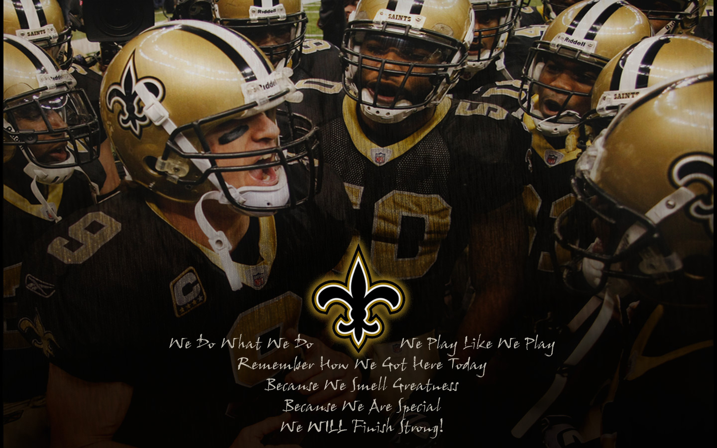 NFL Saints - Huddle Greatness