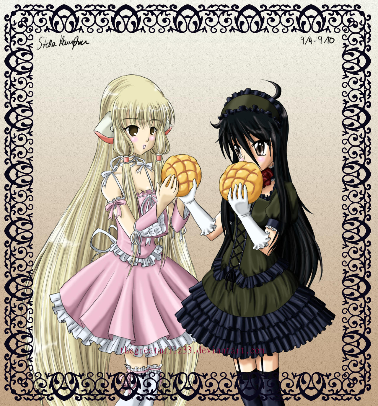 Chii and Shana - contest prize