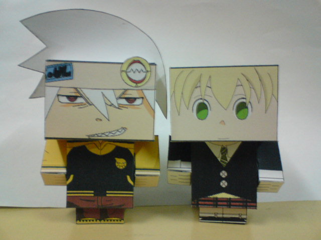 Soul and Maka Cubee