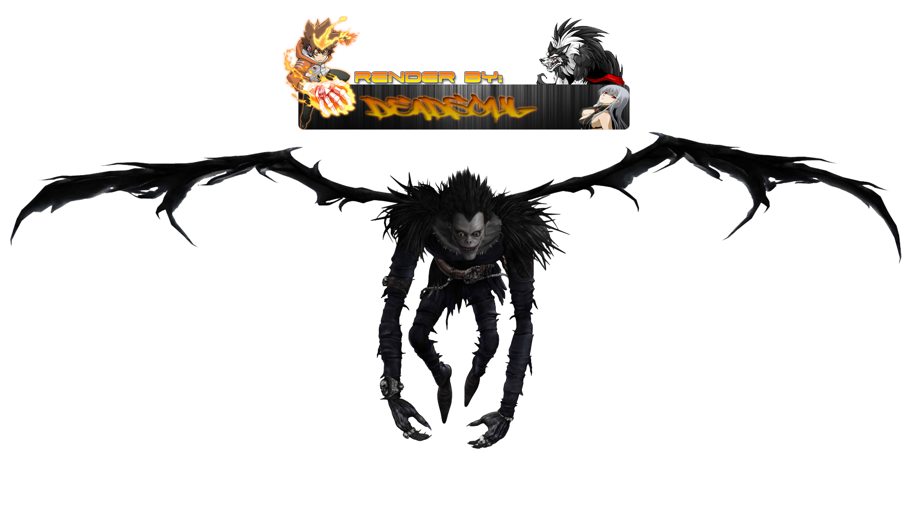 Death Note Movie Ryuk Render by LordRender on DeviantArt