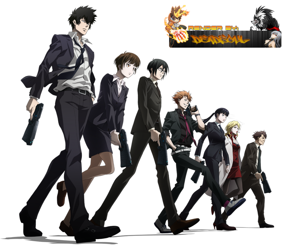 Psycho Pass Render By Lordrender On Deviantart