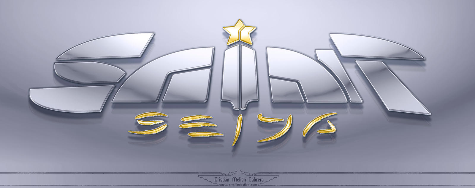 Saint Seiya redesign logo