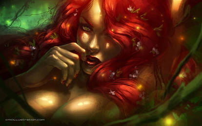 Poison Ivy portrait