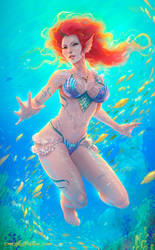 Ariella Underwater commission