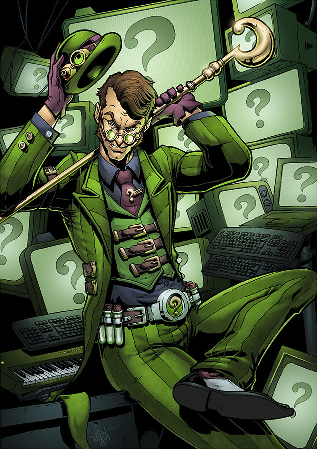 True Riddler Riddler by petersheppley on DeviantArt