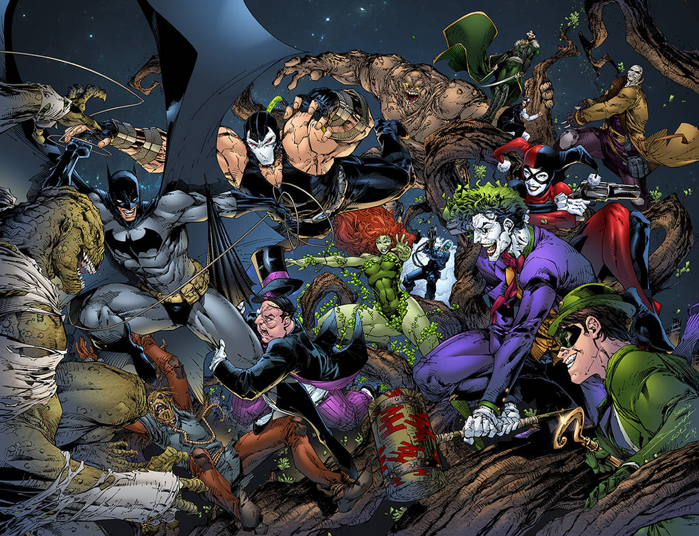 Dc Batman Rouges Batman Rogues Gallery by petersheppley on DeviantArt