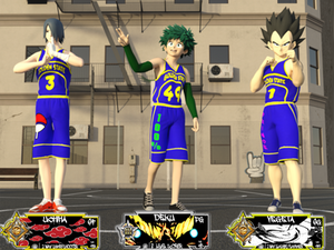 Anime Basketball : Team Vegeta