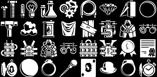 Icons for WAYMC game