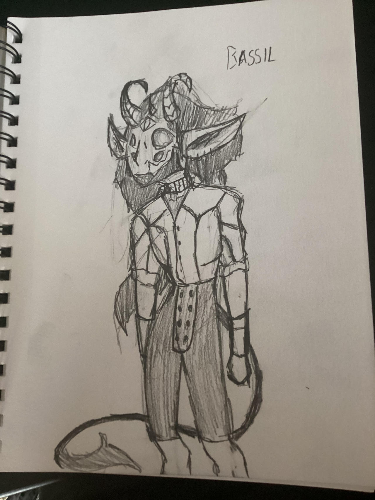 Basill Drawing Bassil by MarnieTheGoblin on DeviantArt